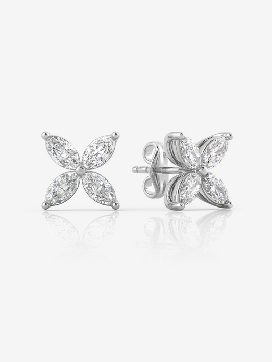 Marquise 2025 flower earrings